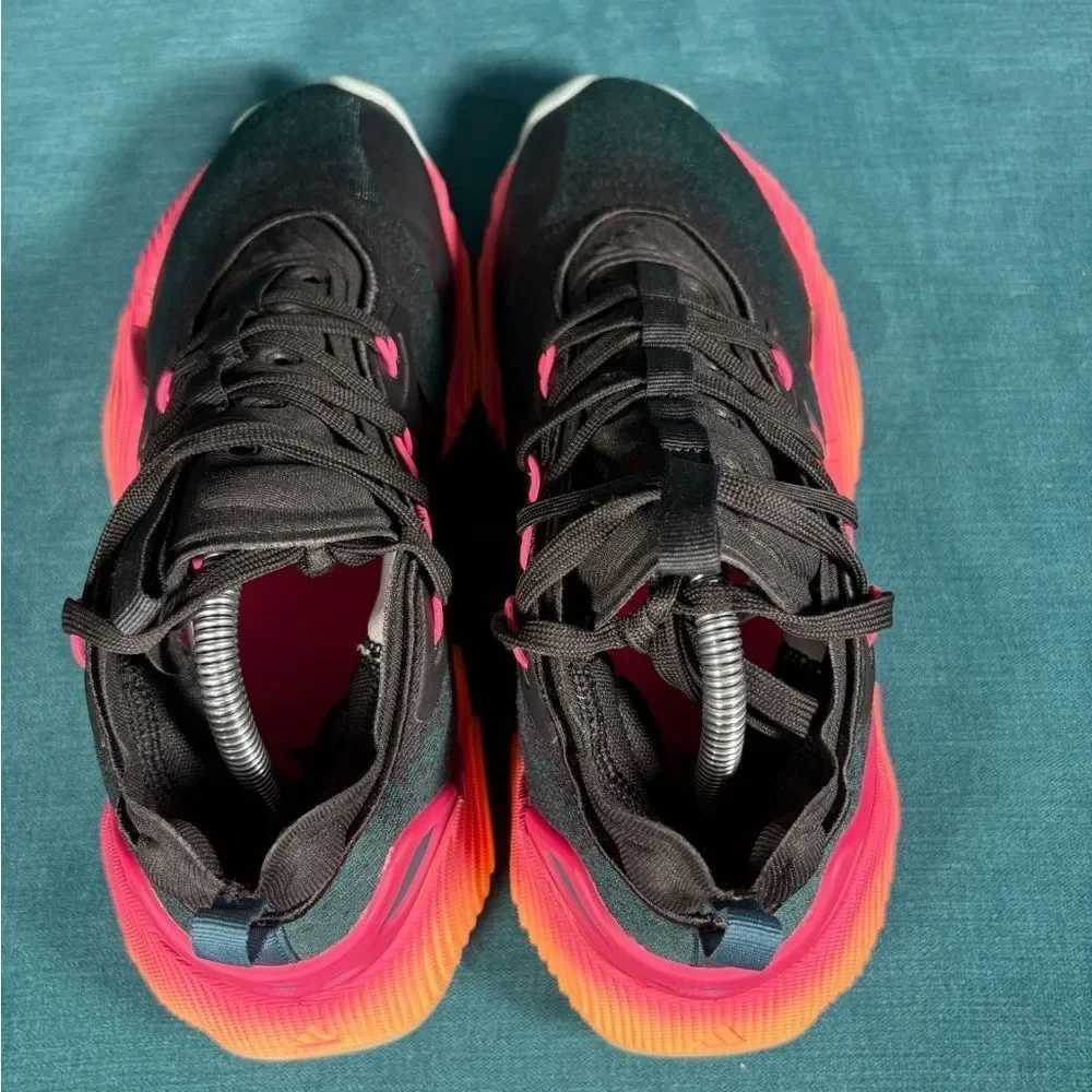 Adidas Trae Young 3 Pink Acid Orange Black Men's Shoes size 8